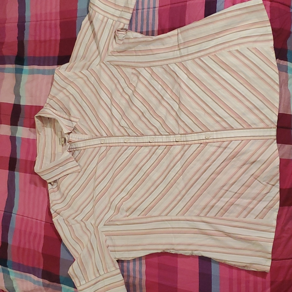 🍹10 for$20 Women's  XL Striped Blouse